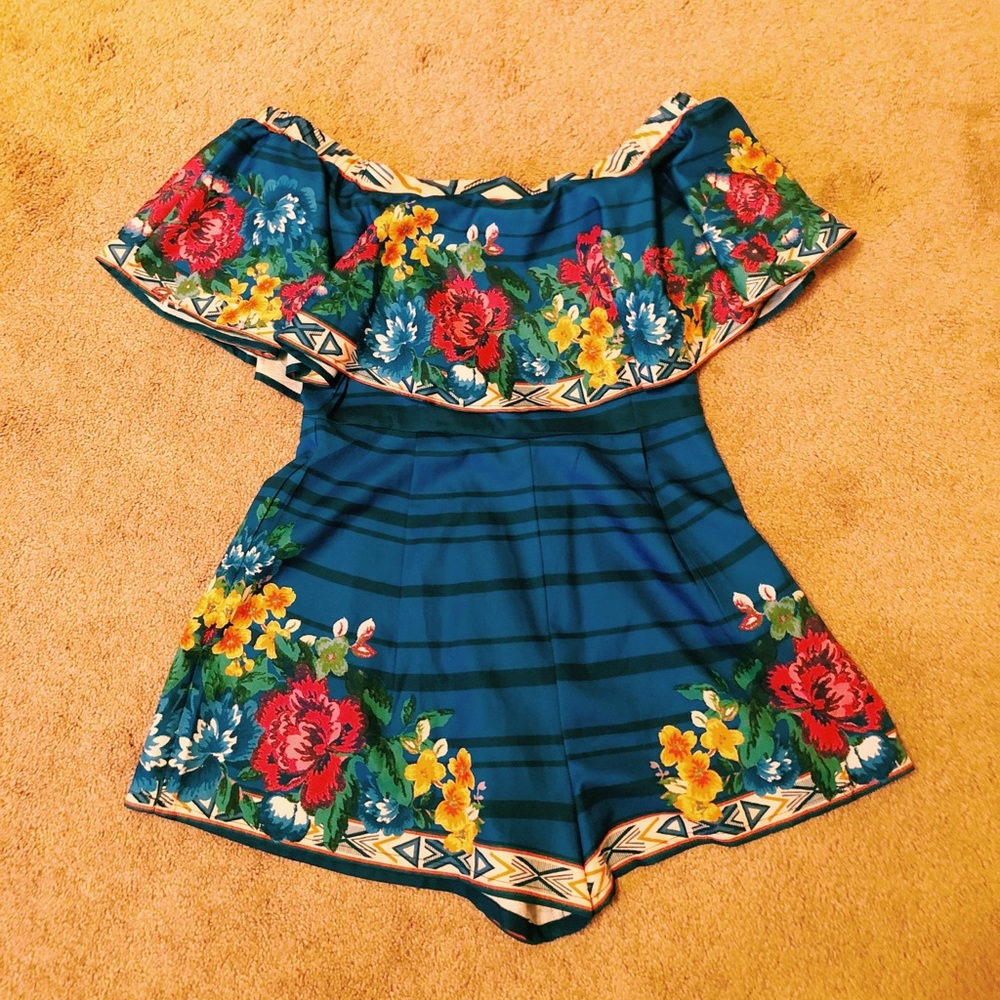 Off the shoulder romper